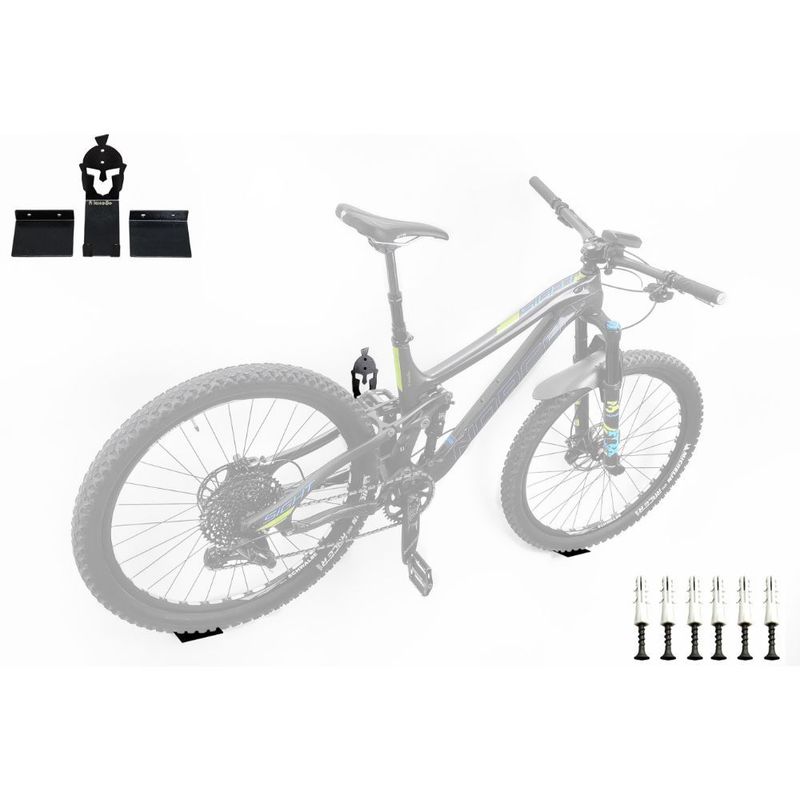 GENERICO - Soporte Bicicleta Pared Con Inclinación Horizontal - KORINTIO
