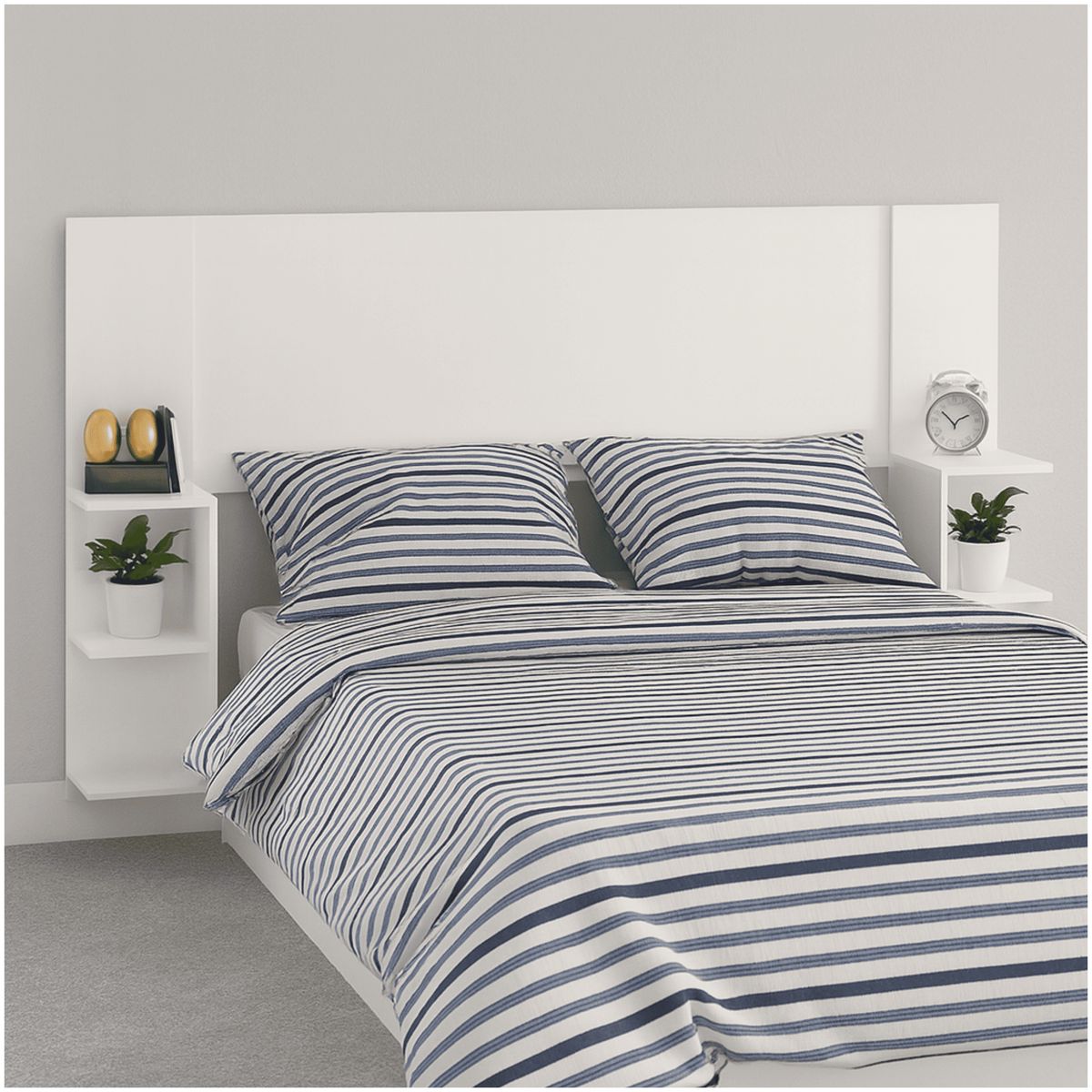 MUEBLES 2020 - Cabecera doble Phoenix Blanco