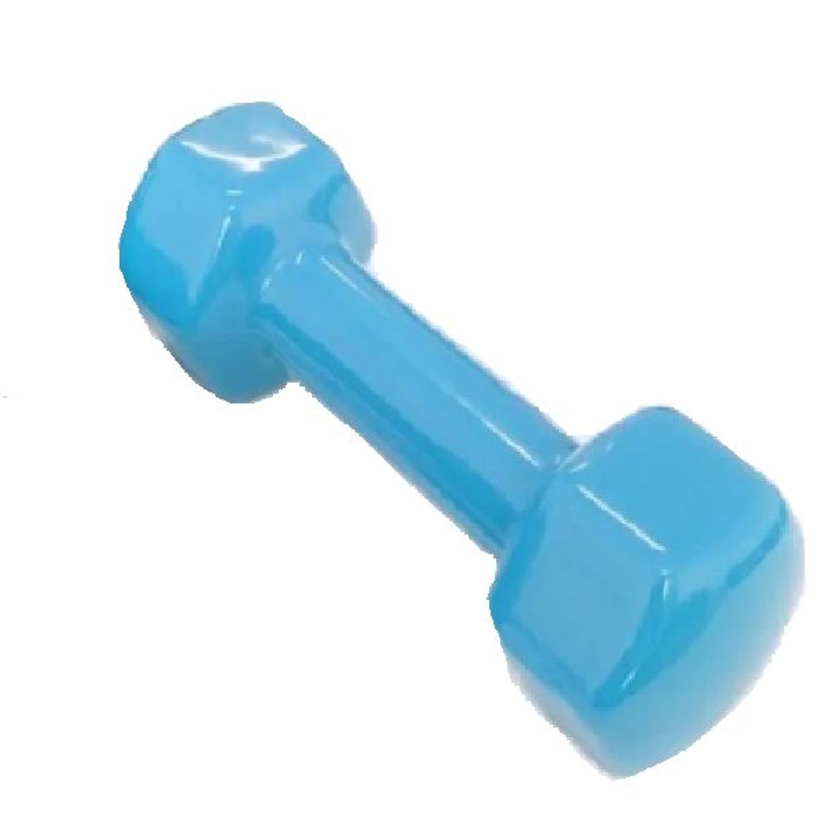 GENERICO - Pesa Mancuerna 1 Kg Vinílo Ejercicio Fitness