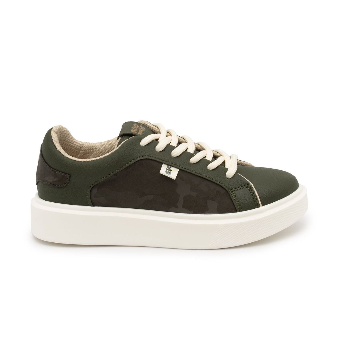 PERFECTO IMPERFECTO - Tenis ALDEN VERDE MILITAR para mujer marca PERFECTO IMPERFECTO