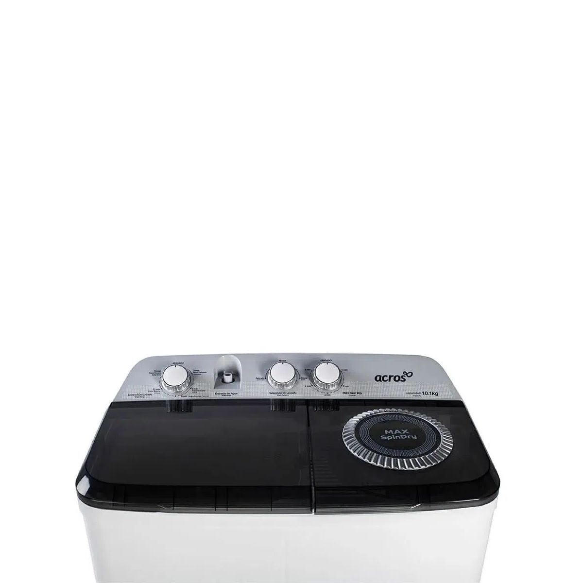 GENERICO - Lavadora Doble Tina Acros 10Kg 22 Libras Blanco ALD1035JE