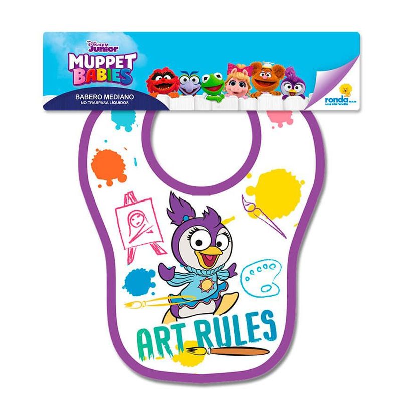 RONDA - Babero Mediano Muppets Babies Niña Ronda  Multicolor