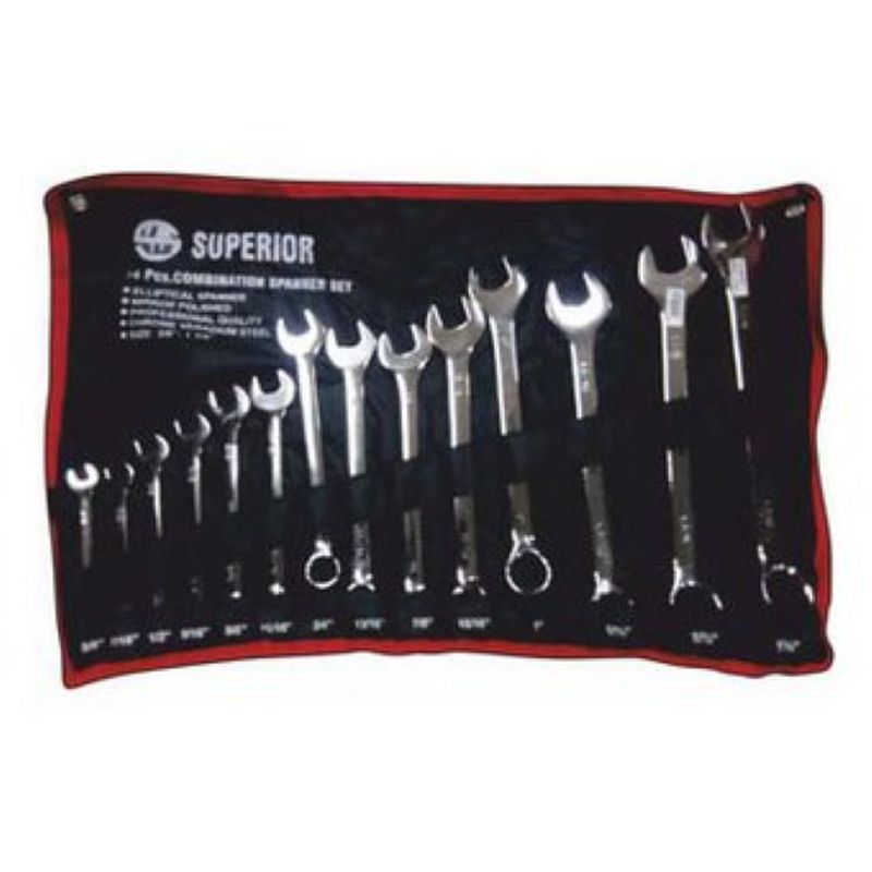 GENERICO - JGO LLAVES MIXTAS SUPERIOR 3/8 - 1 1/4 14PCS JMCP38114