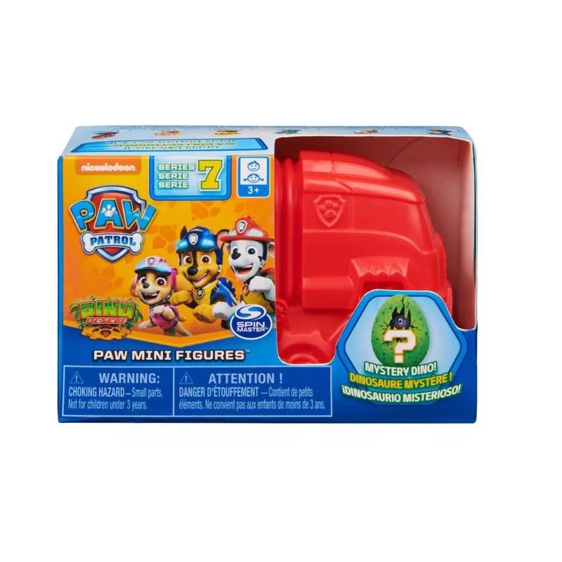 SPIN MASTER - Paw Patrol Patrulla Canina Mini Figuras Y Dino Sorpresa