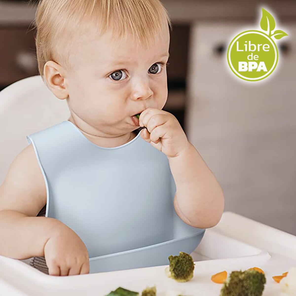 ENFANT'ASY - Set Vajilla Silicona Sin Bpa Kit Alimentación Complementaria