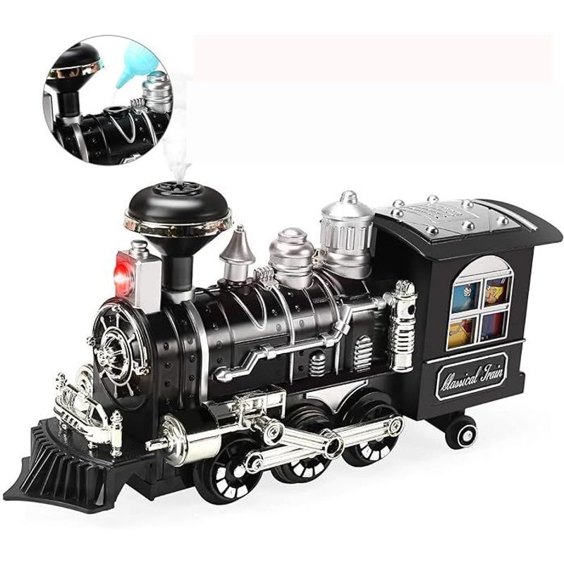 DISTRIBUCIONES GUZ SAS - Pista De Tren Con Humo Real de 25 Piezas