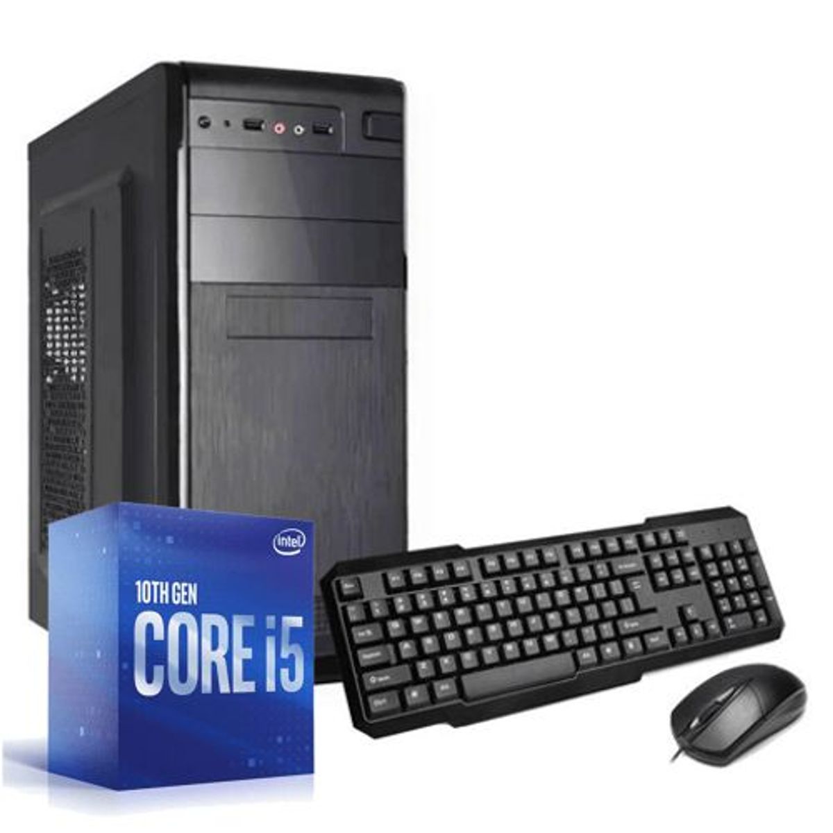 INTEL - PC Intel Core I5 12400 Torre ATX Board Asus Prime SSD 512GB RAM 8GB Monitor 22
