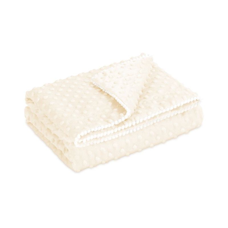 MOIS BABY - Cobija o Manta para Bebé en tela Burbuja Color Beige