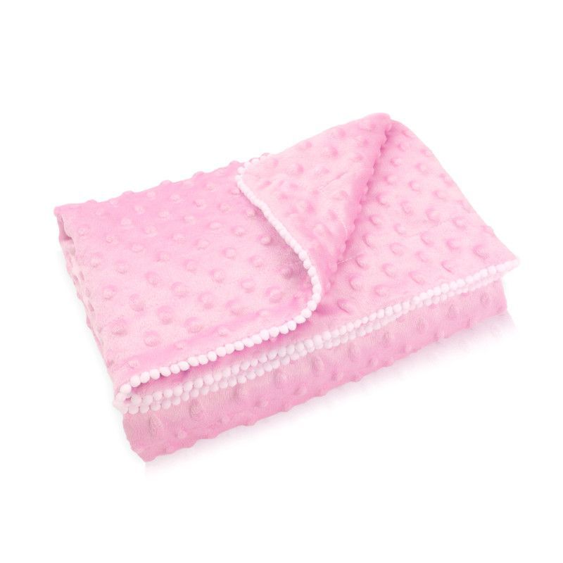 MOIS BABY - Cobija o Manta para Bebé en tela Burbuja color Rosado