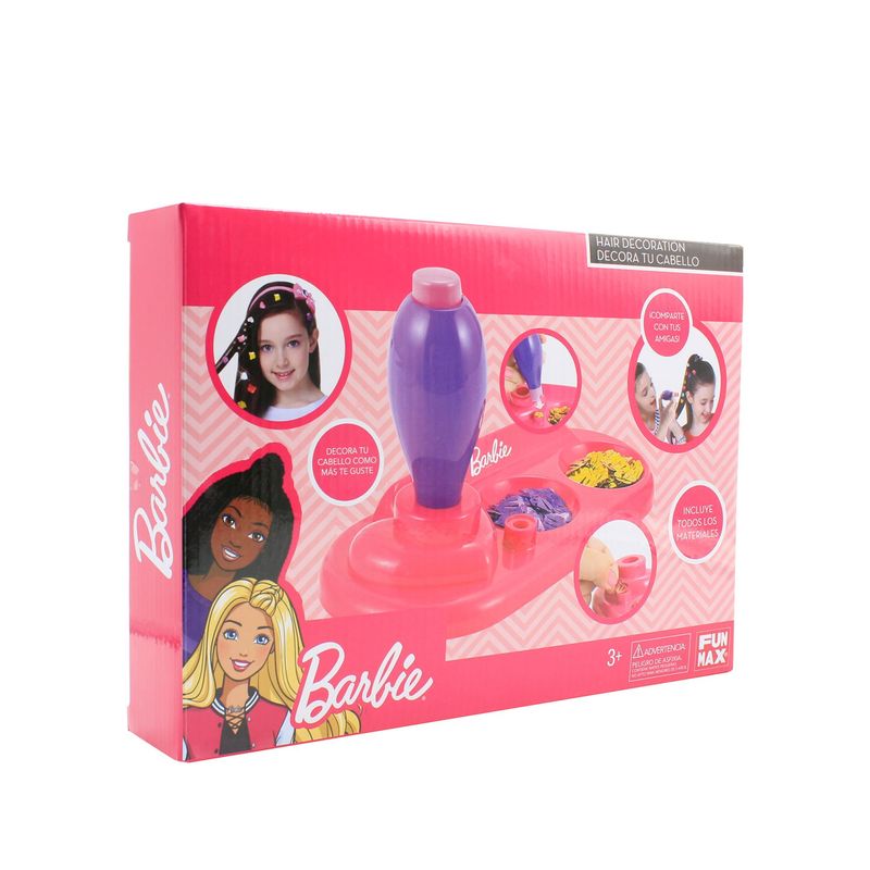 BARBIE - Set de Belleza con Accesorios para el Cabello Barbie
