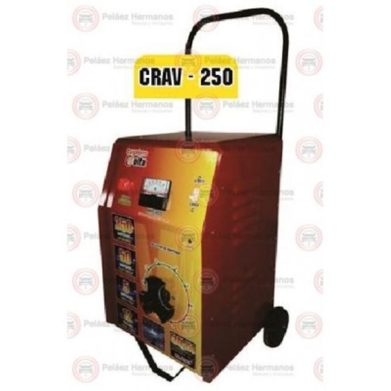 GENERICO - CARGADOR BATERIA  ARRANCADOR VOLTA CRAV-250 AMP-12V