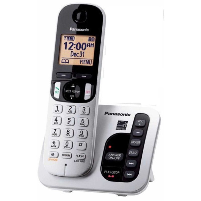 PANASONIC - Telefono Panasonic Contestador Identifcador de llamadas Altavoz