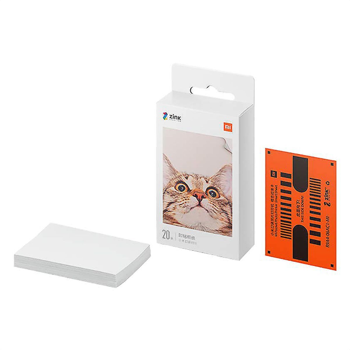 XIAOMI - Xiaomi Papel Fotográfico 20 Hojas Portable Photo Printer