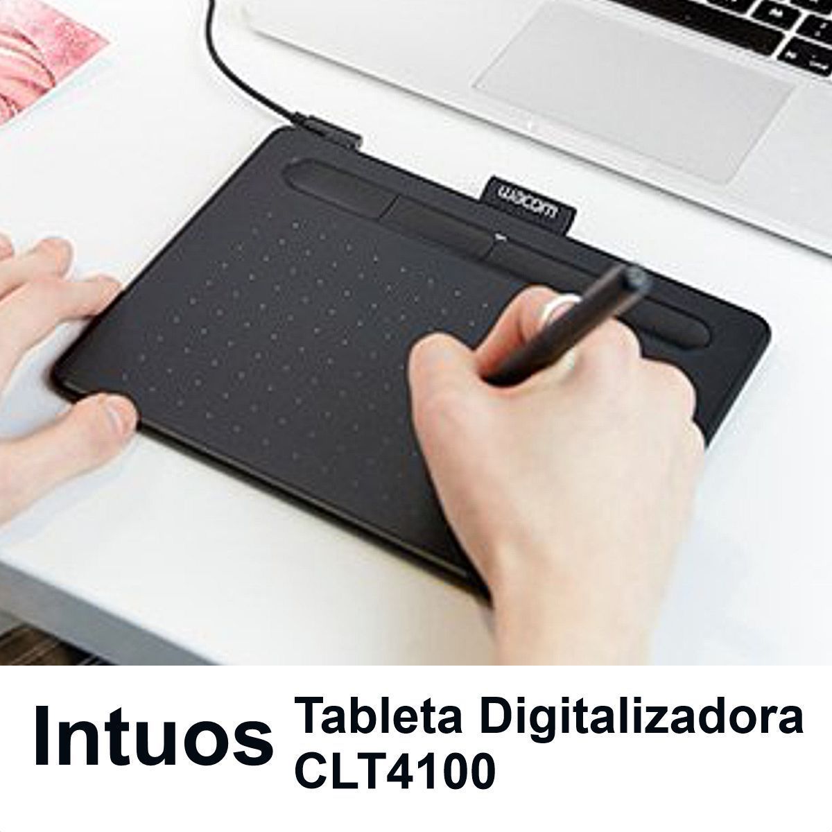 WACOM - Tabla Digitalizadora Wacom Intuos S Ctl-4100wl Con Bluetooth