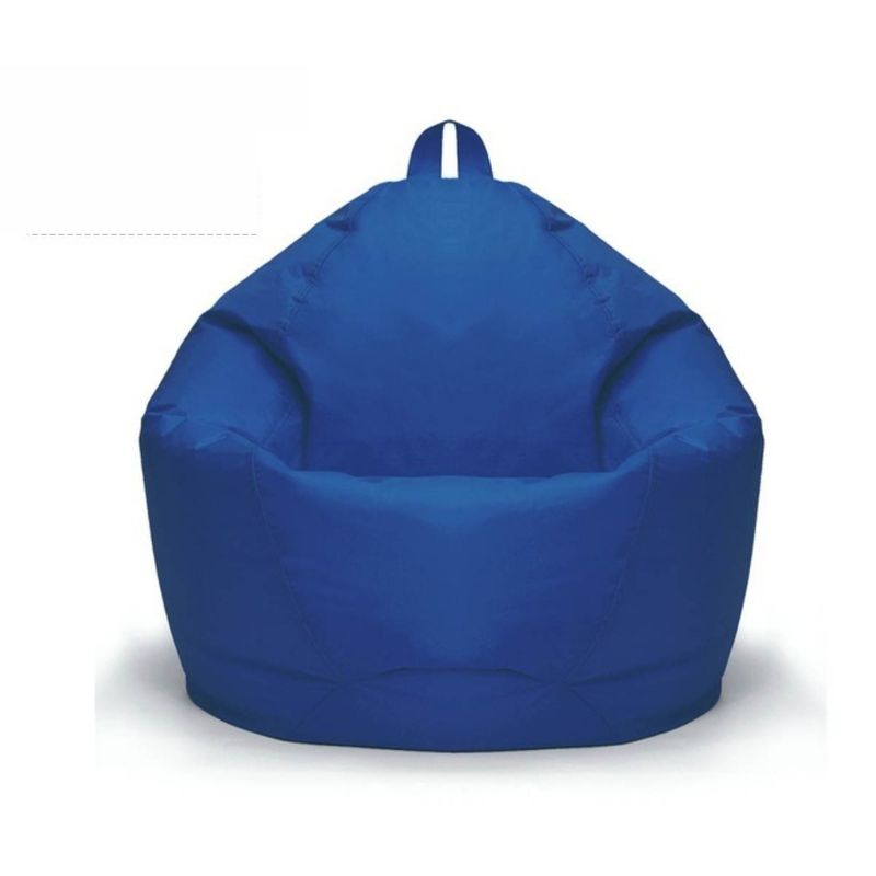 DORMIPUFF - Puff Silla Pera azul Mediano Dormipuff