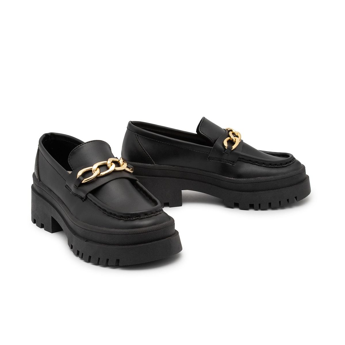 GENERICO - MOCASINES PIMS LISO NEGRO para mujer marca PERFECTO IMPERFECTO