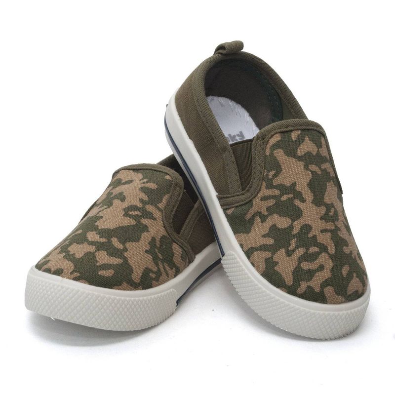 PUNKY KIDS - Zapatilla elástica para niño camuflado