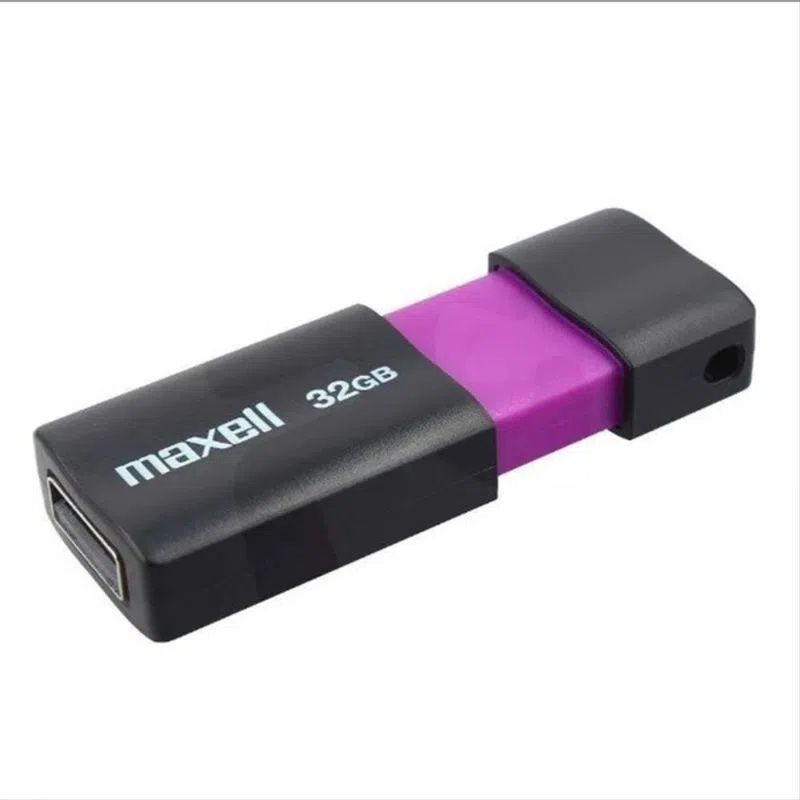 MAXELL - MAXELL MEMORIA USB FLIX 32GB NEGRO/MORADO 2.0