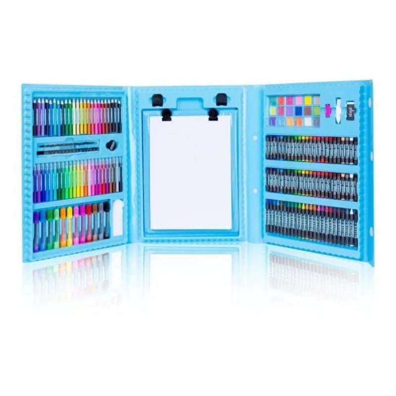 GENERICO - Set De Arte Para Niños 208 Piezas Portátil Crayon Colores