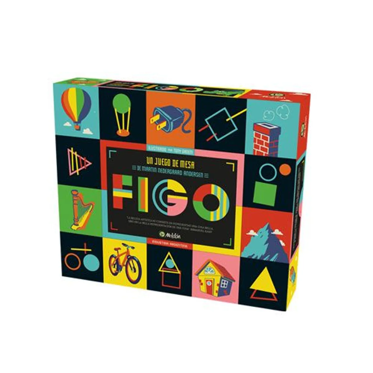 JUGANDO Y EDUCANDO - Juego De Mesa Figo Juego De Creatividad Niños Y Adultos