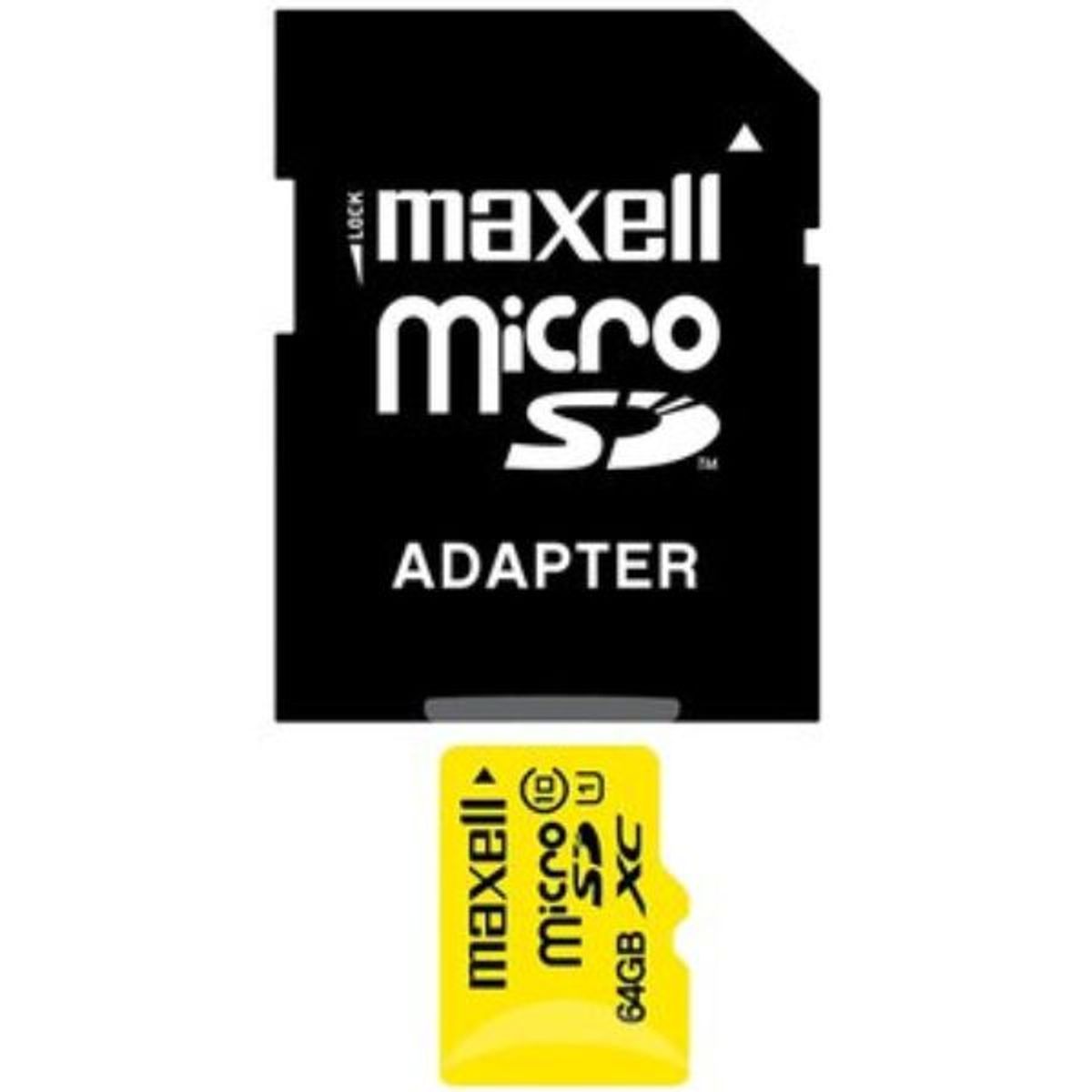 MAXELL - Memoria Micro Sdxc 64gb Maxell Clase 10