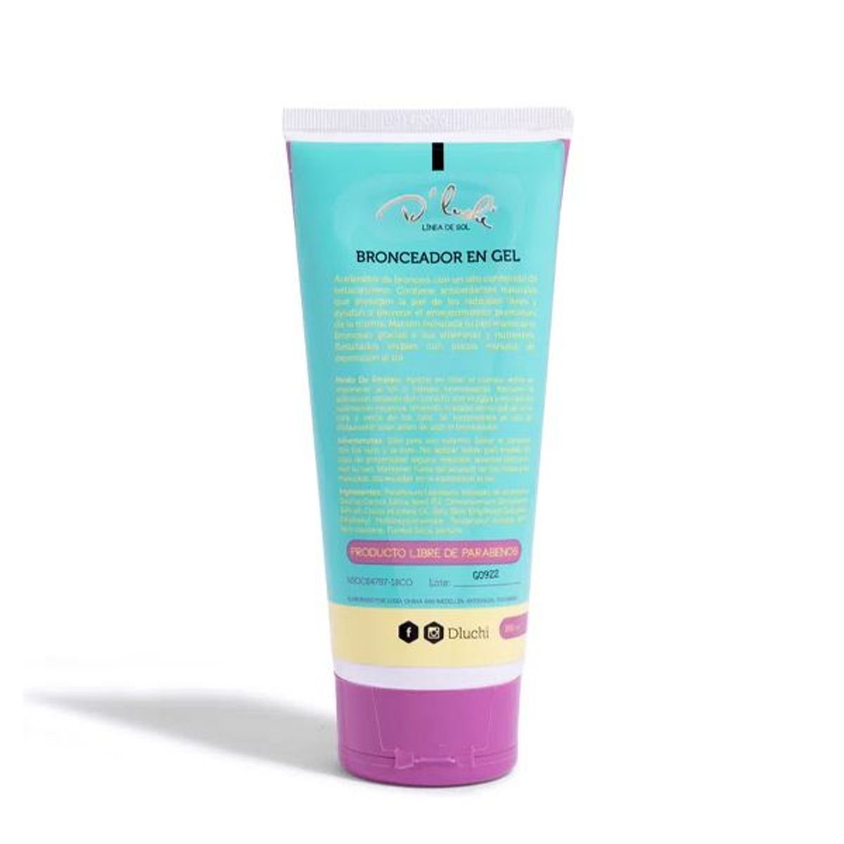 D'LUCHI - Bronceador gel dluchi 200 ml