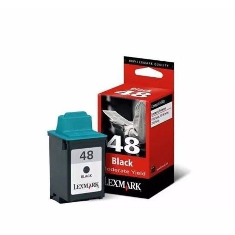 LEXMARK - Lexmark 48  17G0648E Moderate Use Black Print Cartridge Original