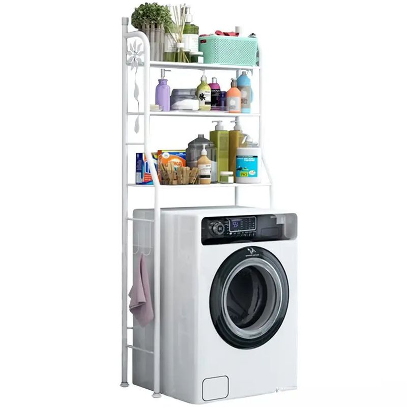 ONE PIXEL - Estante Organizador De Lavadora Baño Soporte Ajustable