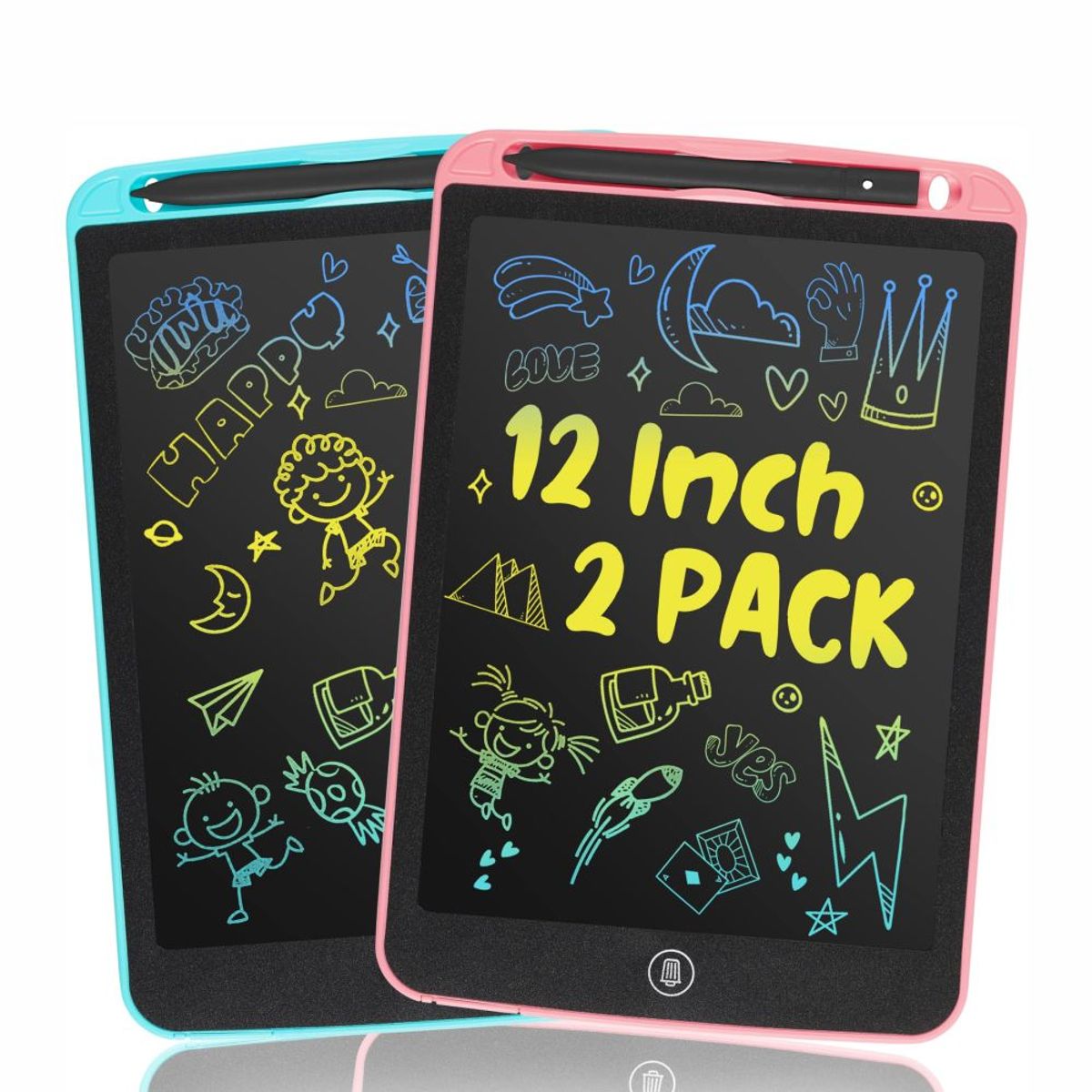 GENERICO - Tablero Mágico Tablero De Notas Lcd Dibujo Y Escritura 12