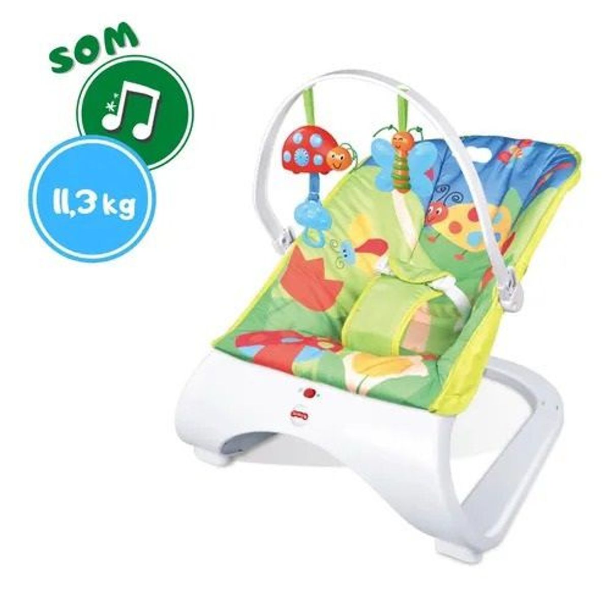 GENERICO - Silla De Descanso Mesedor Para Bebe Con Sonido Y Vibración