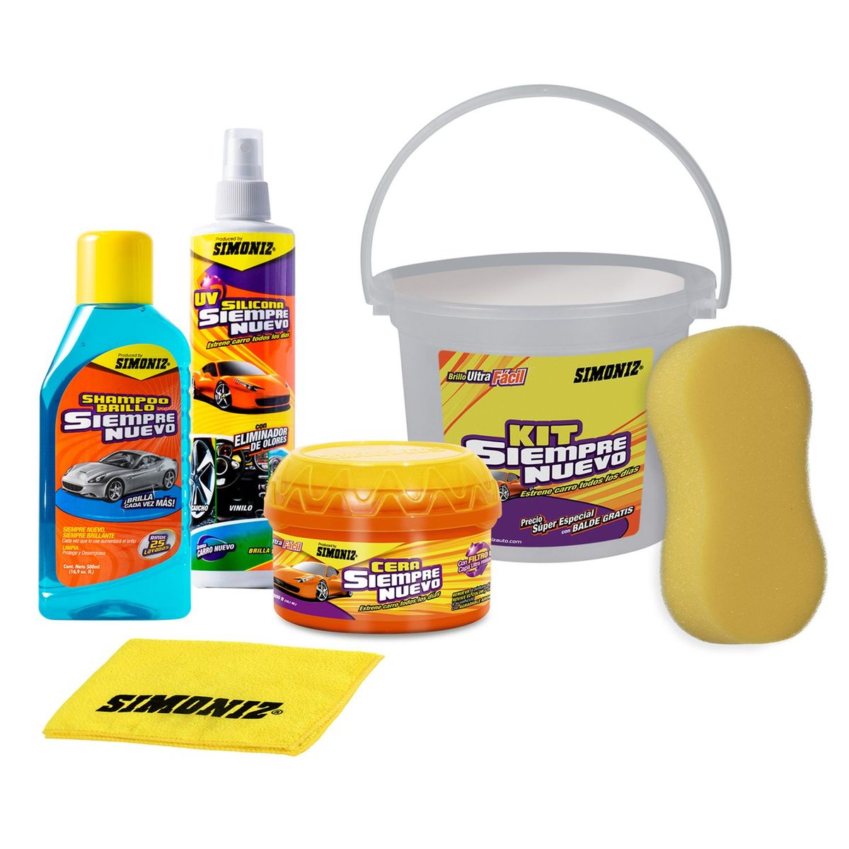 SIMONIZ - Kit SIMONIZ Siempre Nuevo