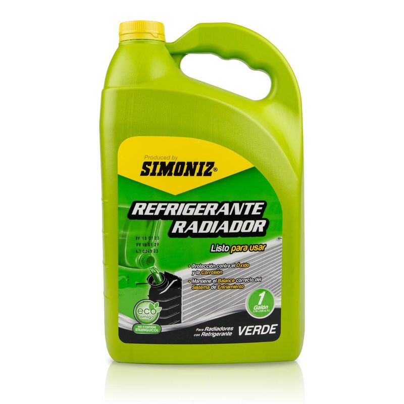 SIMONIZ - Refrigerante Radiador SIMONIZ Qualitor Verde 1gl