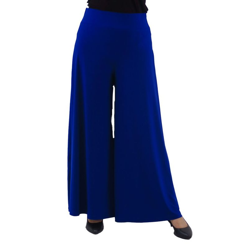L Y H - Pantalon Para Mujer Azul Marca L&H