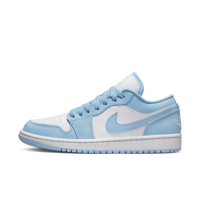 JORDAN - Tenis Mujer Air Jordan 1 Low Hydrogen - Azul cielo