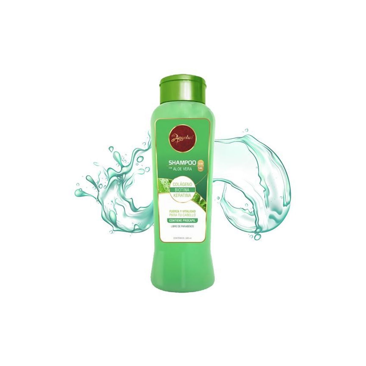 ANYELUZ - Shampoo aloe vera y biotina anyeluz 500 ml
