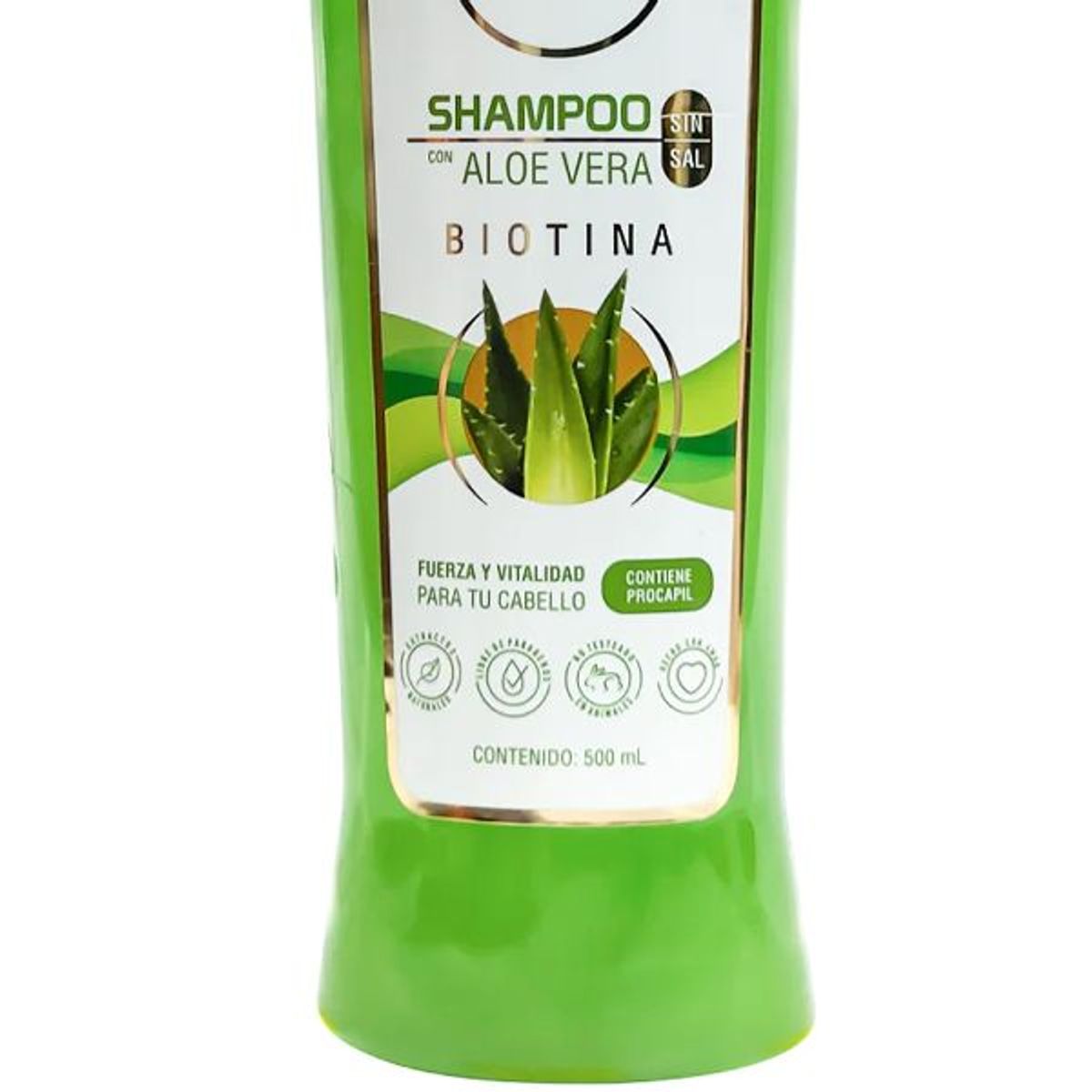 ANYELUZ - Shampoo aloe vera y biotina anyeluz 500 ml