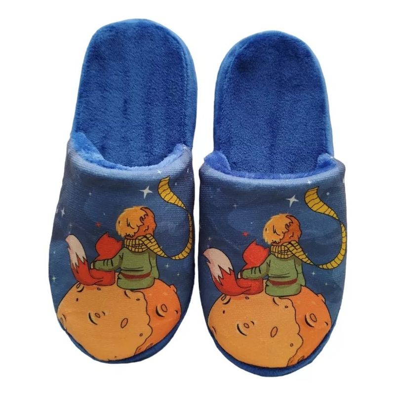 GENERICO - Pantuflas azules hermoso diseño disponible envió a todo el pais