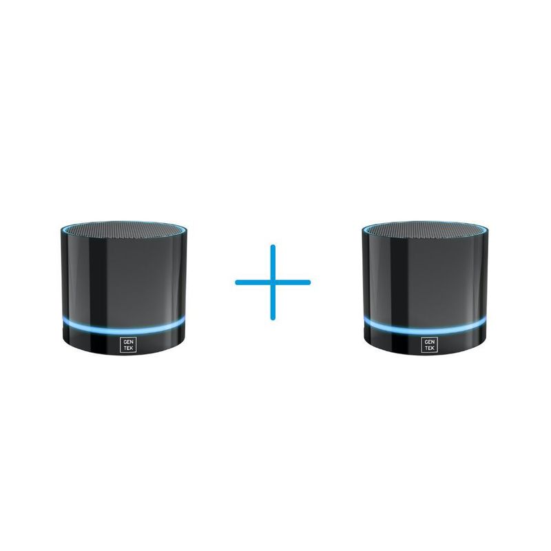 GENERICO - Parlantes Bluetooth Kit de 2 unidades Gentek S3