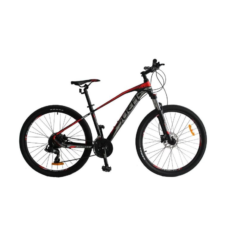 SUEH - Bicicleta Todoterreno Sueh Negro-Rojo K33 SIN IVA