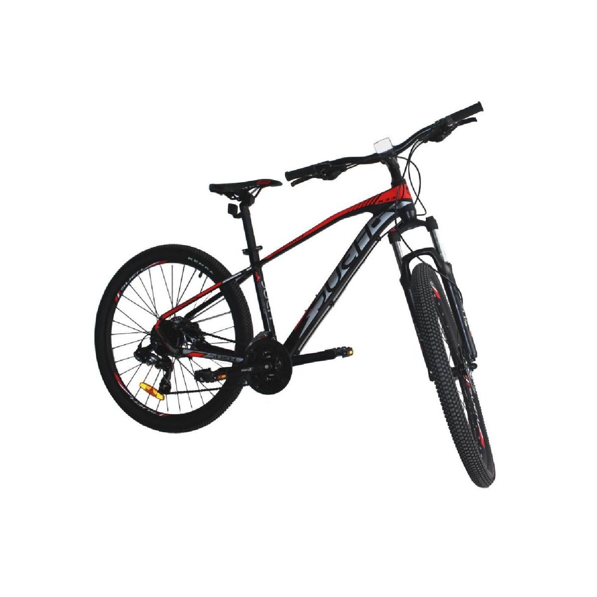 SUEH - Bicicleta Todoterreno Sueh Negro-Rojo K33 SIN IVA
