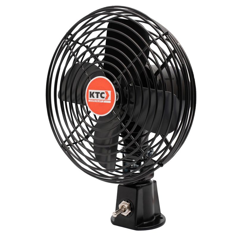 KTC GROUP - KTC Ventilador metálico para trabajo pesado 12V 6 pulgadas