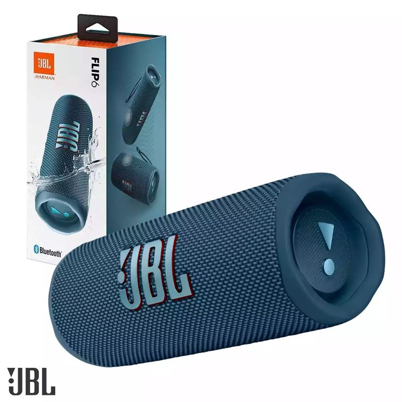 JBL - Parlante jbl flip 6 portátil con bluetooth waterproof azul