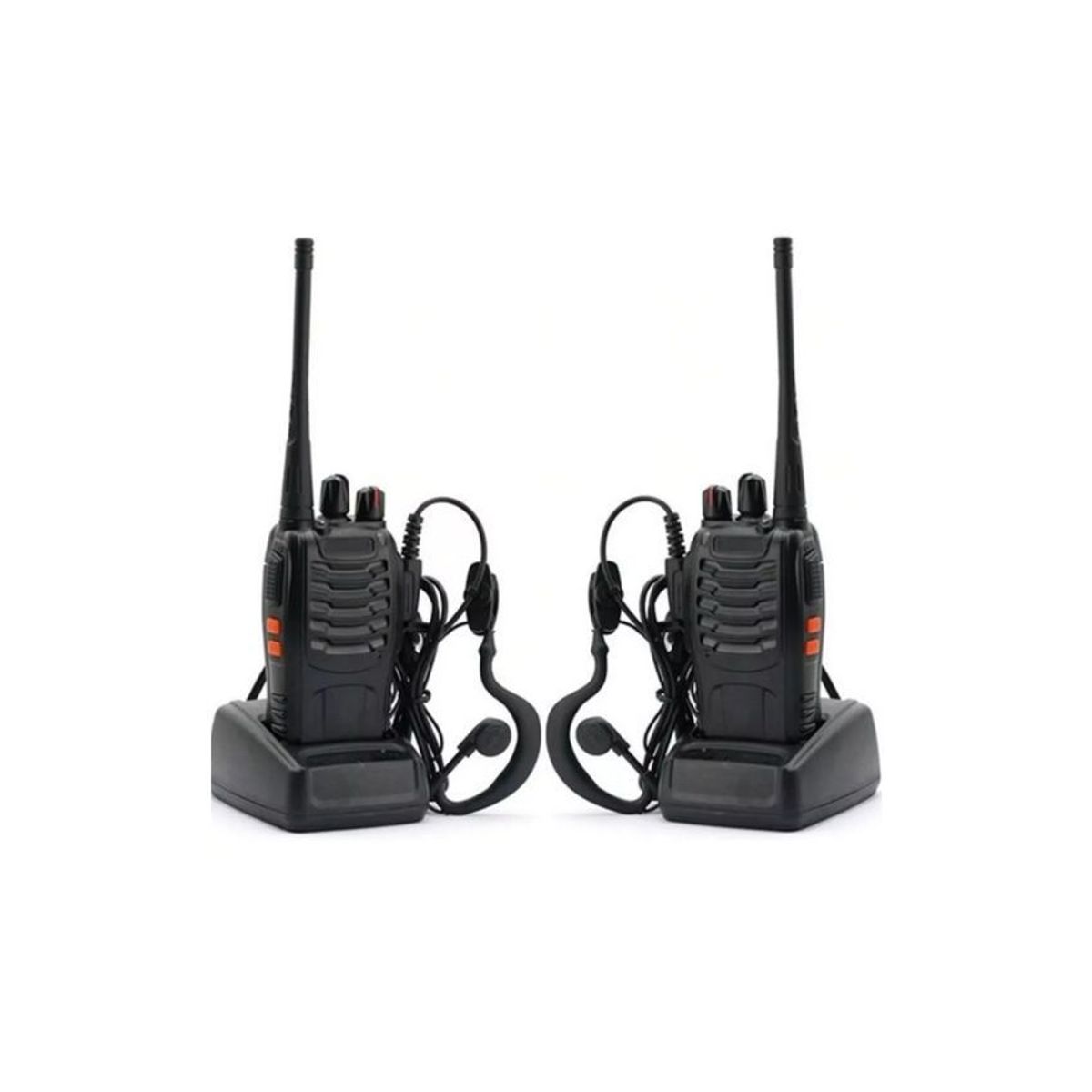 GENERICO - Radio walkie talkie baofeng bf-888s uhf x2 bateria 2800m ah