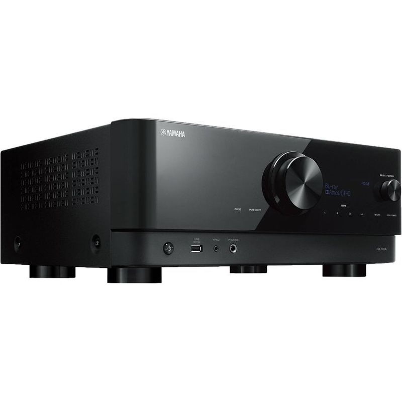 YAMAHA - Amplificador yamaha rx-v6 7.2 canales musiccast 4k uhd ypao - negro