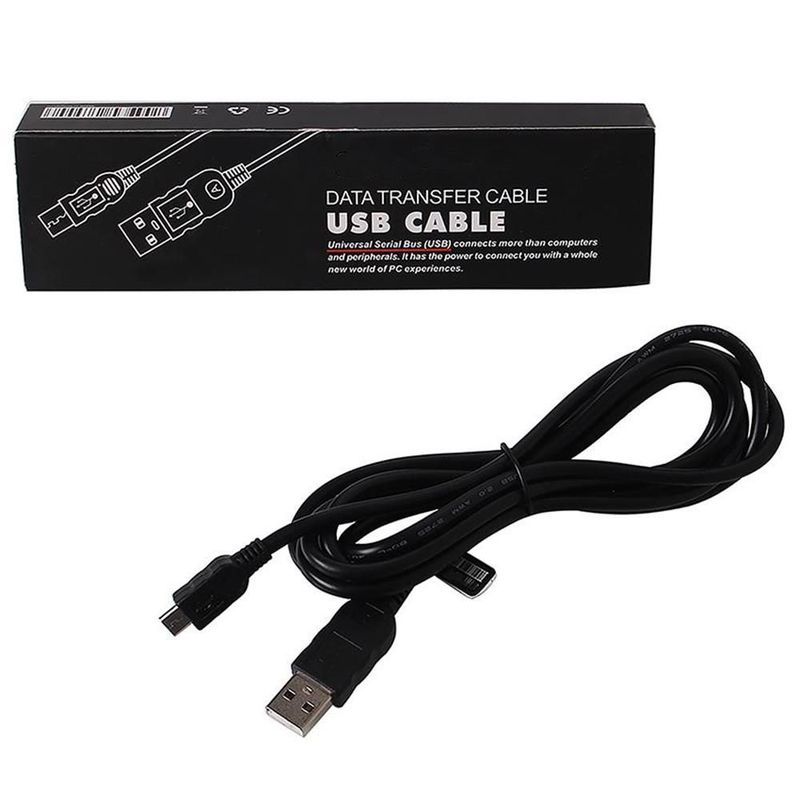 GENERICO - Cable Carga PS4 180cm Rápido y Eficiente 