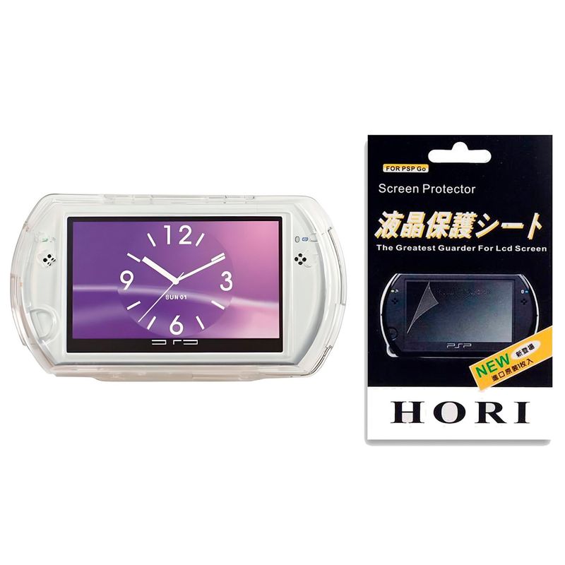 GENERICO - Carcasa Acrílica PSP GO Resistente 