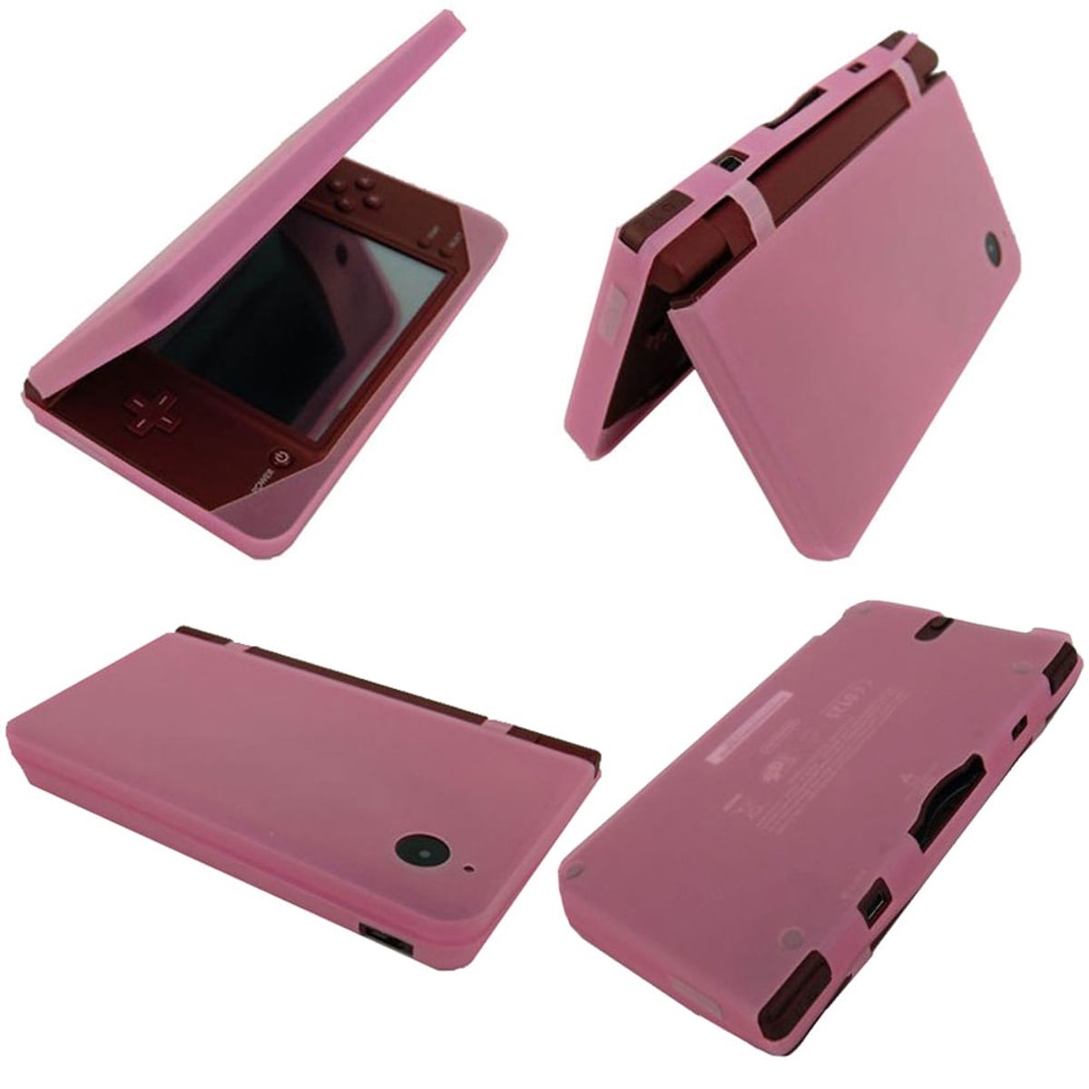 GENERICO - Funda Silicona Nintendo DSi XL + Protector de pantalla - Protección Antigolpes 