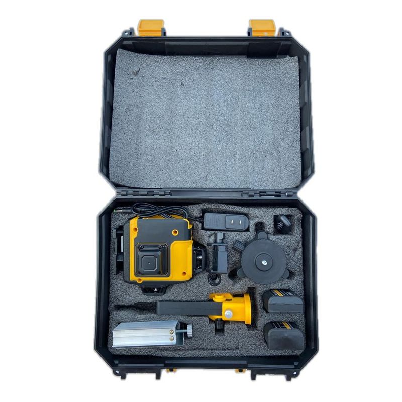 AMERICO SHOP - Nivel Laser 16 Lineas Verde Autonivelante Control Remoto