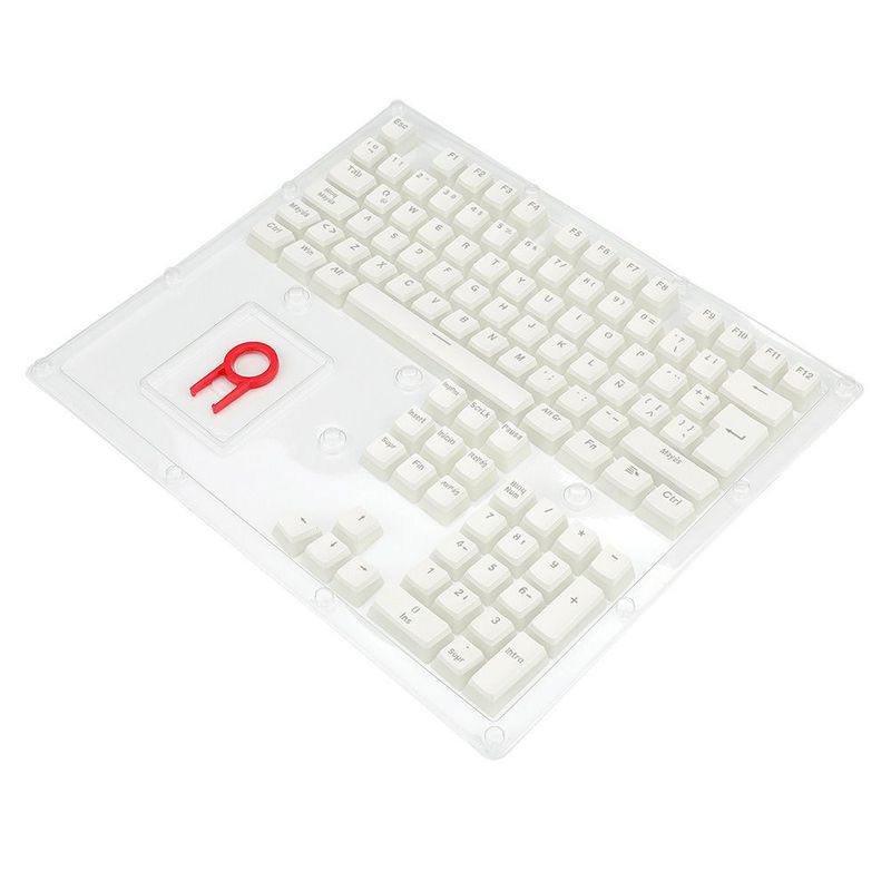 REDRAGON - KEYCAPS PARA TECLADO MECANICO A130 SCARAB REDRAGON- BLANCO