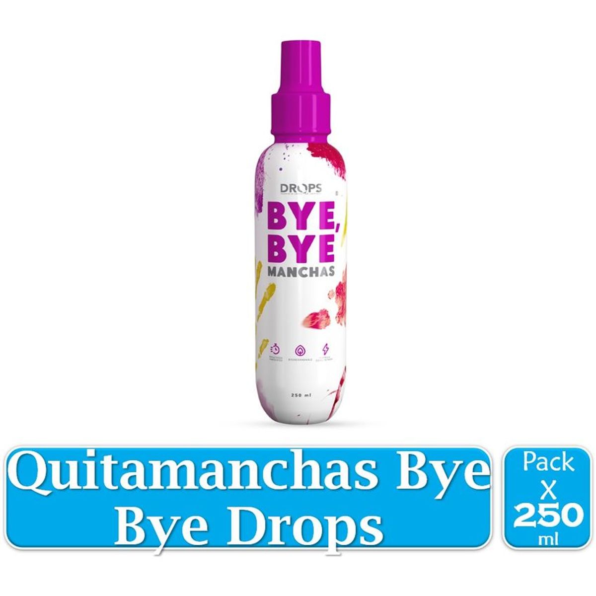 DROPS - Quitamanchas bye bye drops 250 ml